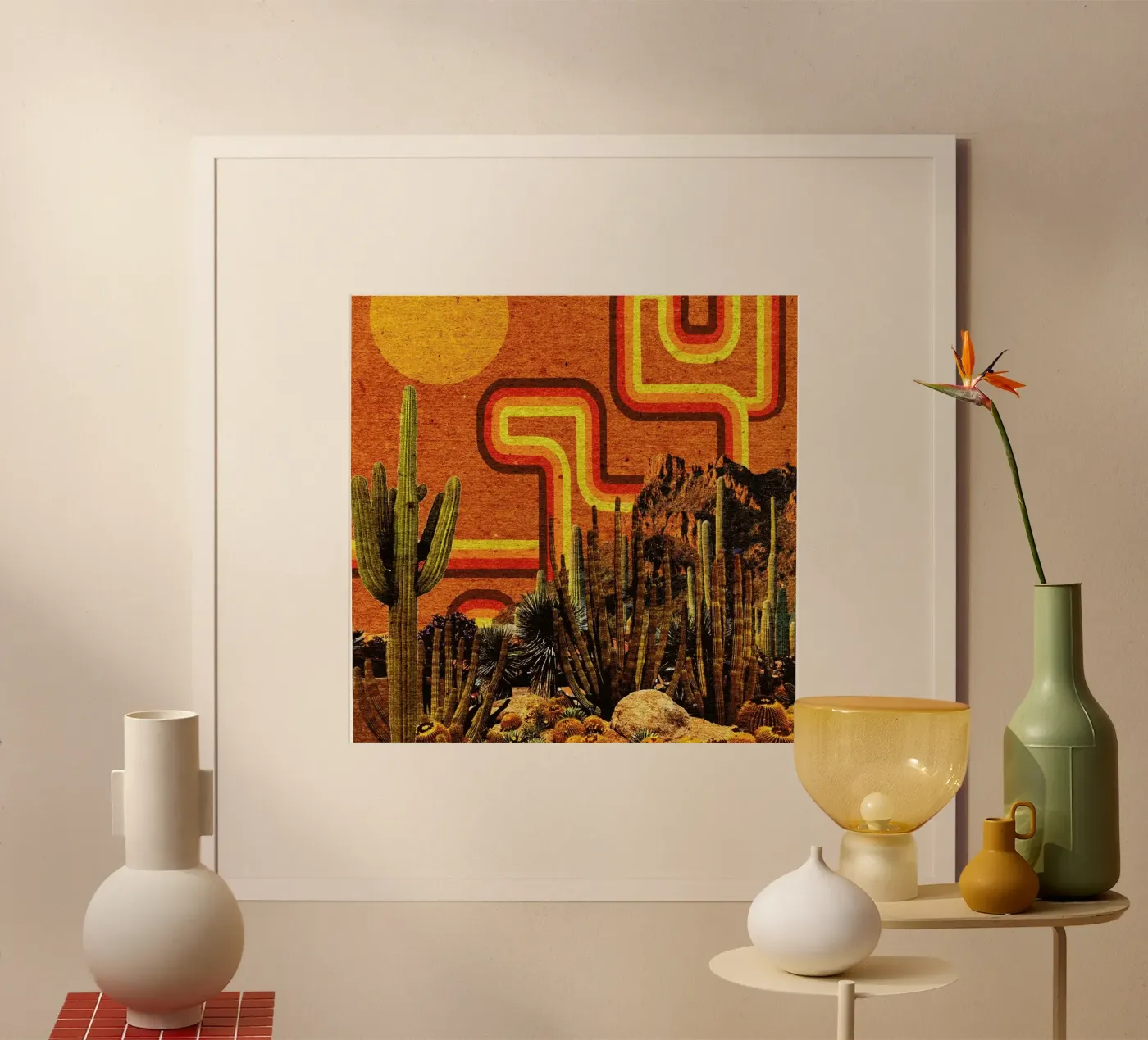 Desert Lines poster da Kris Tate