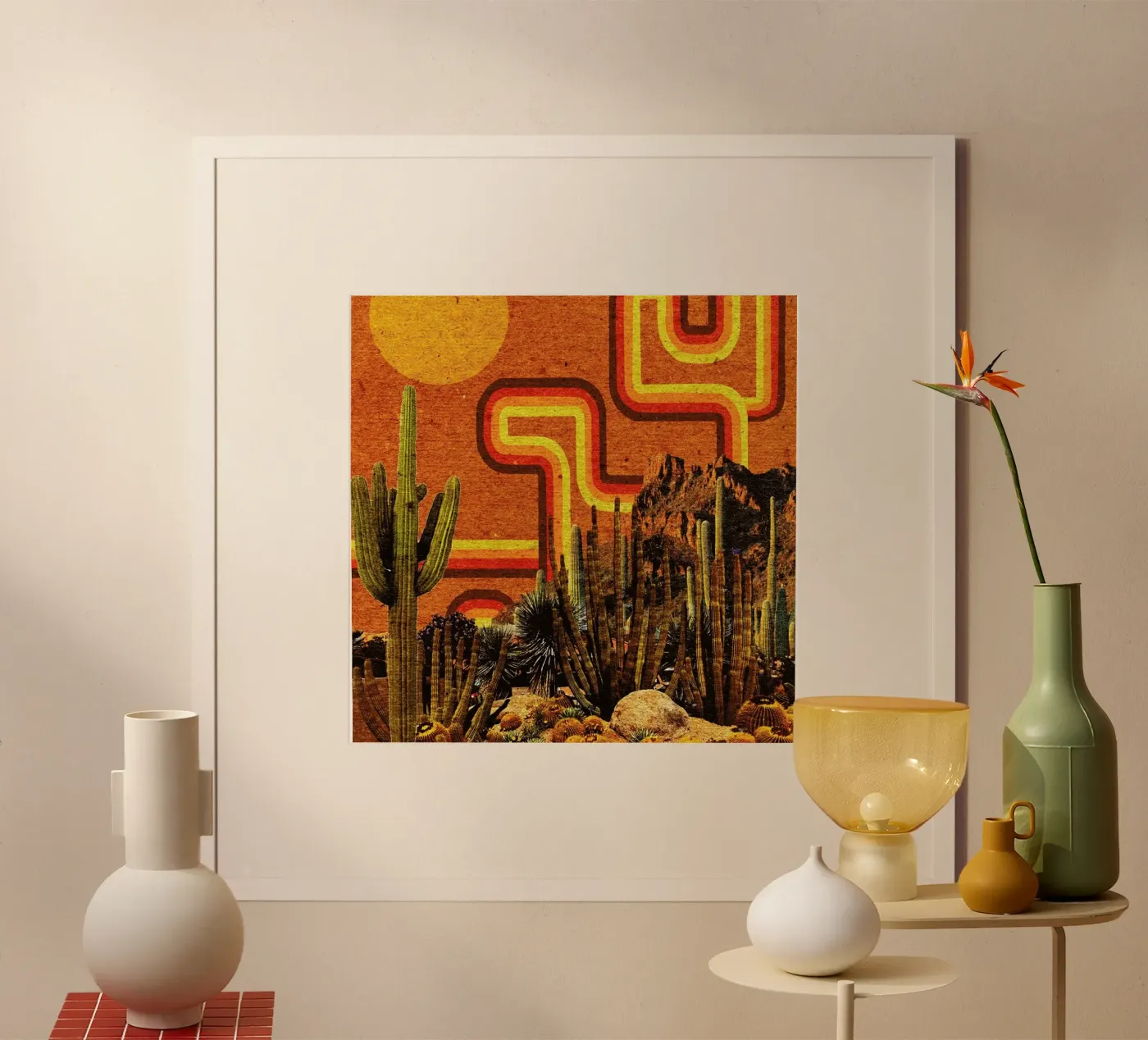 Desert Lines poster by Kris Tate