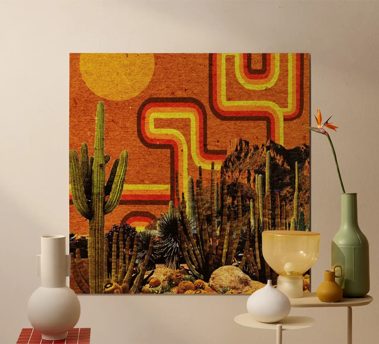 Desert Lines poster da Kris Tate