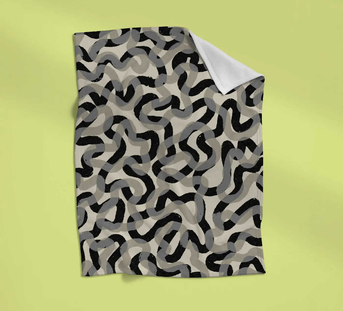 Pattern No 18 fleecedeken van treechild