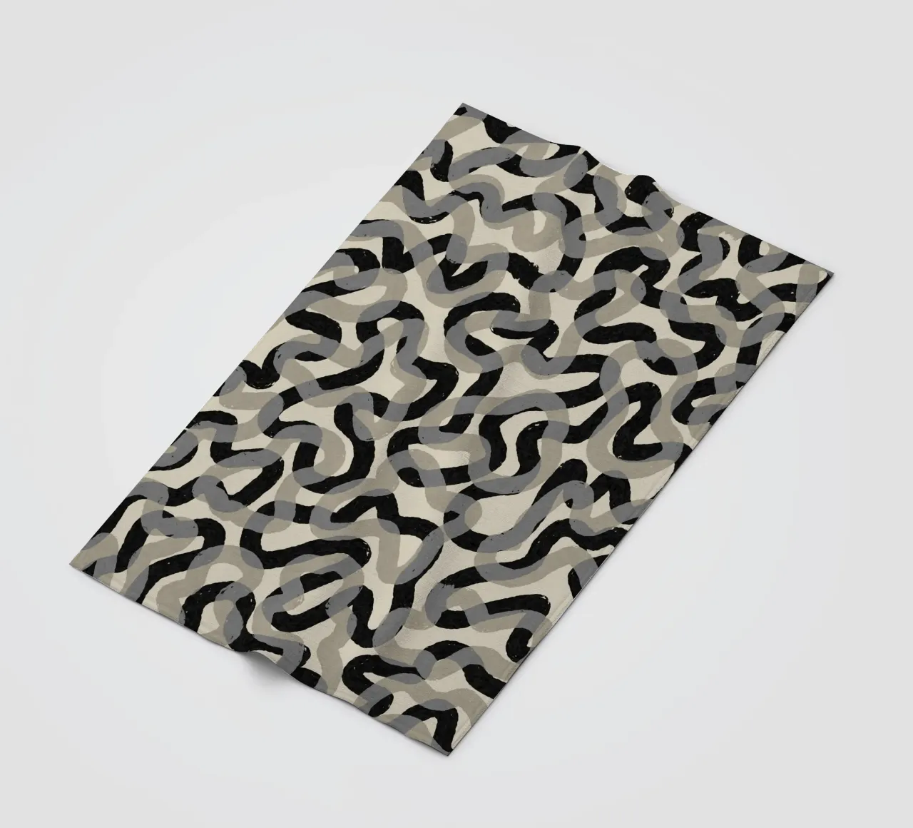 Pattern No 18 coperta in pile da treechild