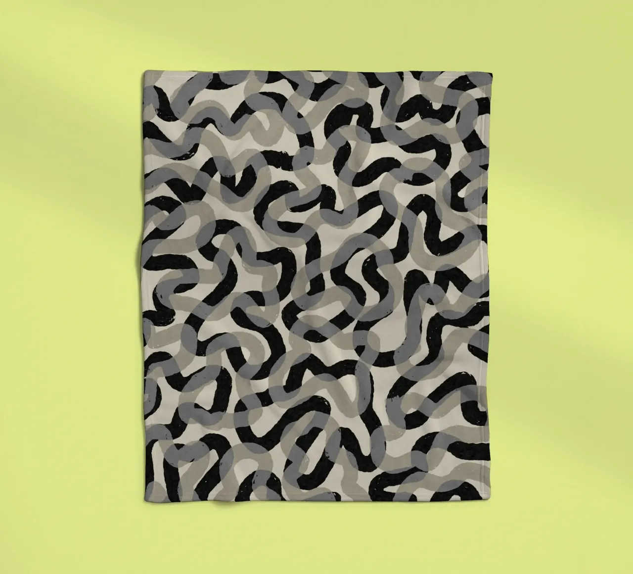 Pattern No 18 coperta in pile da treechild