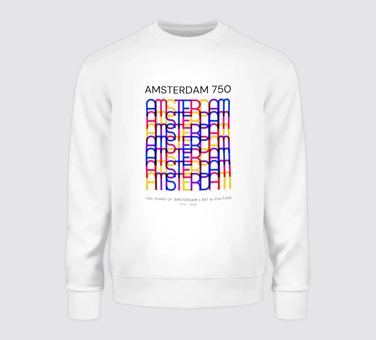 Amsterdam 750 – #7 – Electric Pulse Edition felpa da Hightown Design