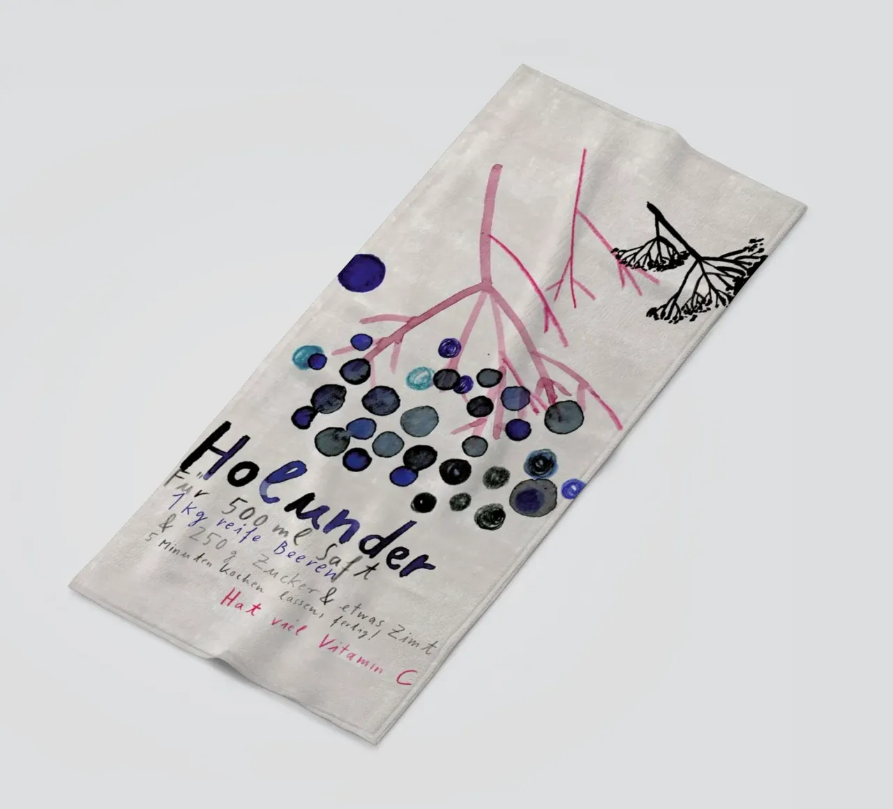 Hollunder telo mare da Rinah Lang