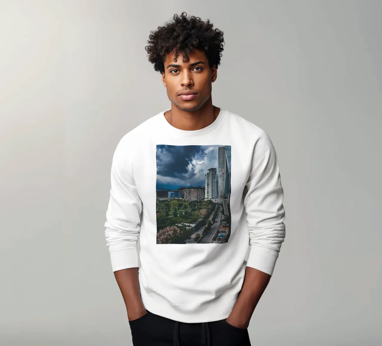 47 Città felpa da Bttn