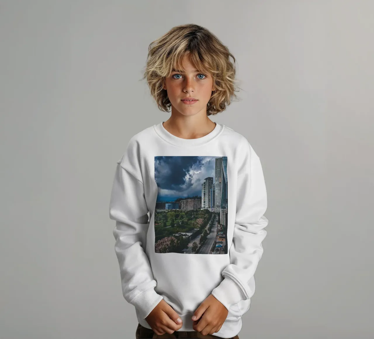 47 Città felpa bambino da Bttn
