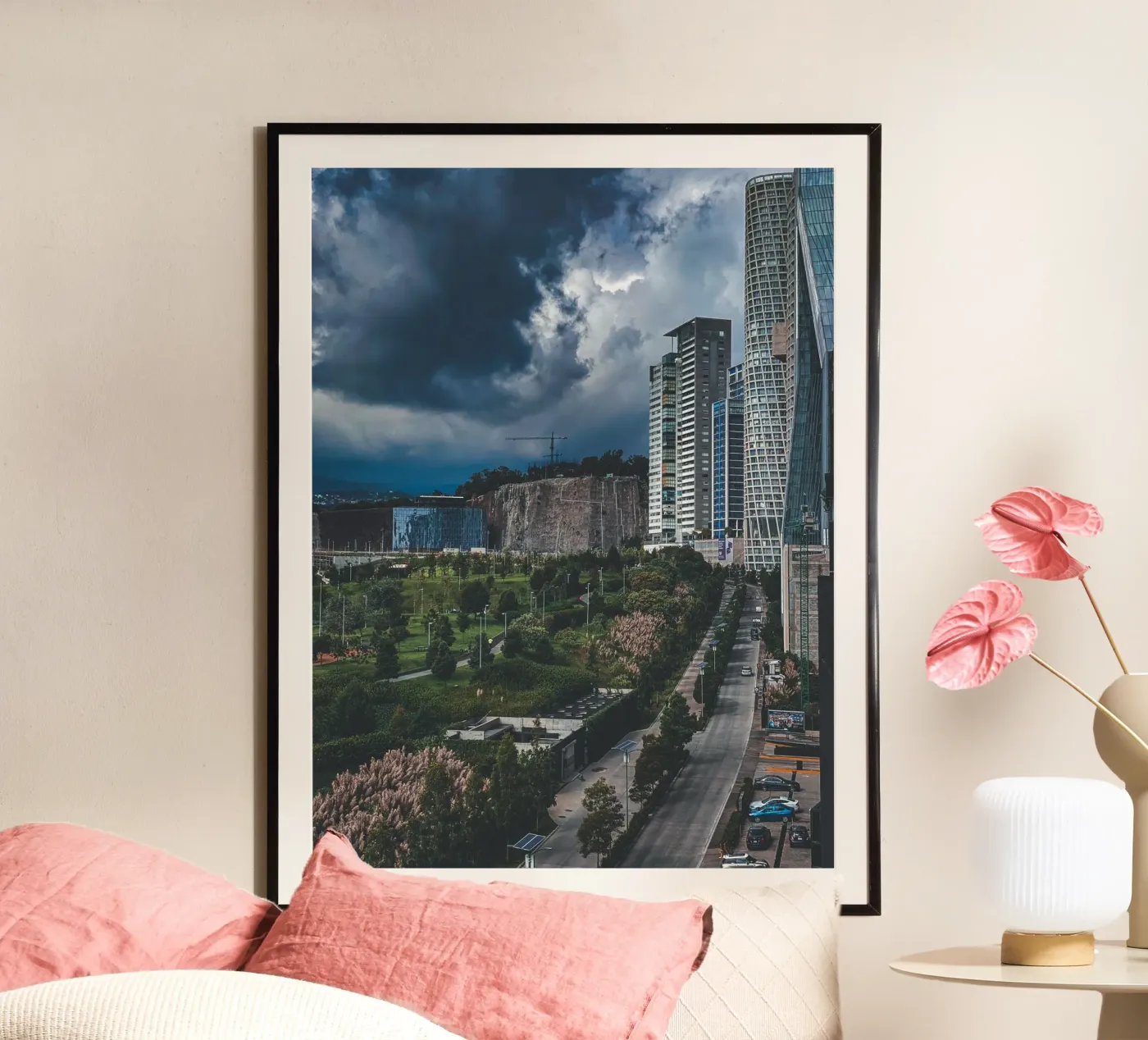 47 Stad poster van Bttn