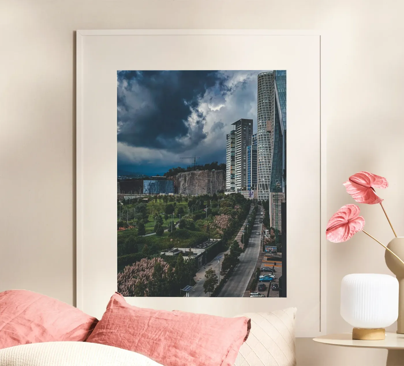 47 Stad poster van Bttn