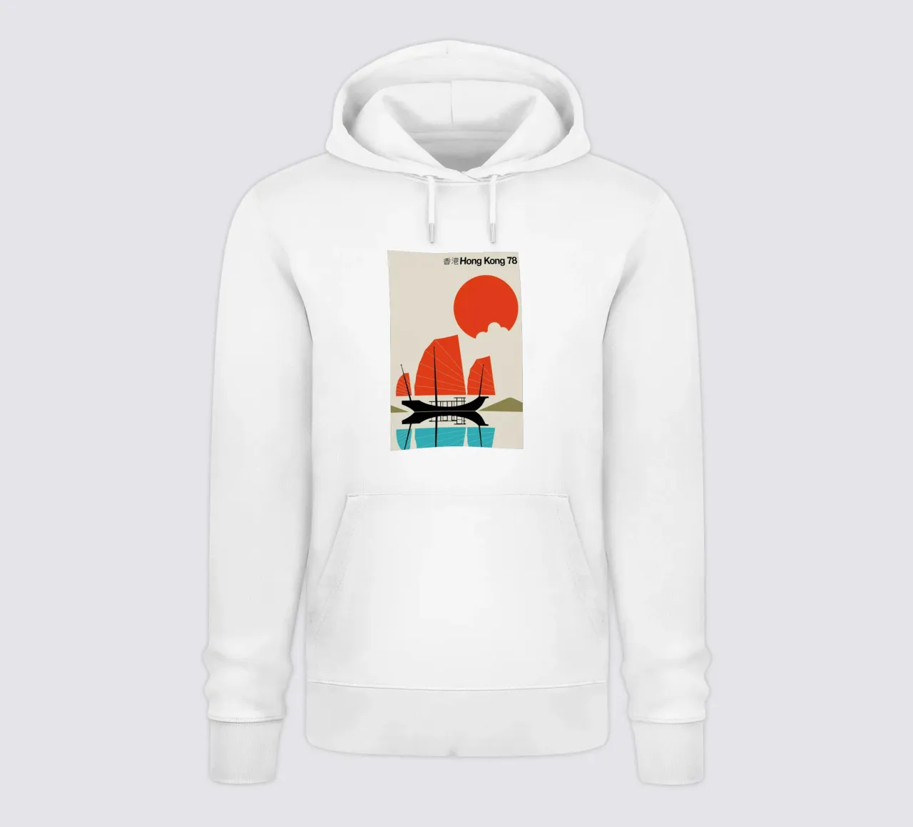 Hong Kong 78 felpa con cappuccio da Bo Lundberg