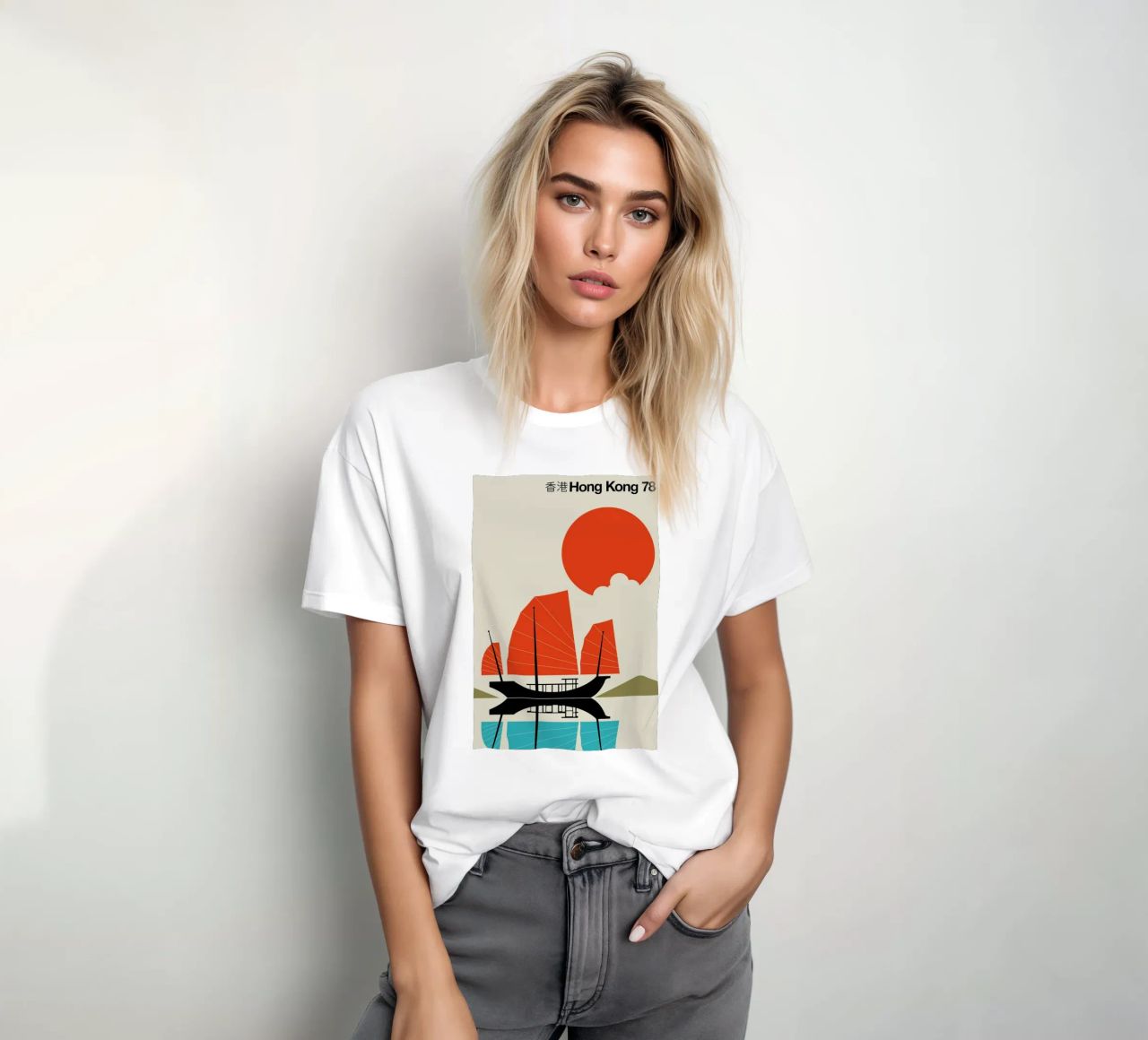 Hong Kong 78 t-shirt da Bo Lundberg
