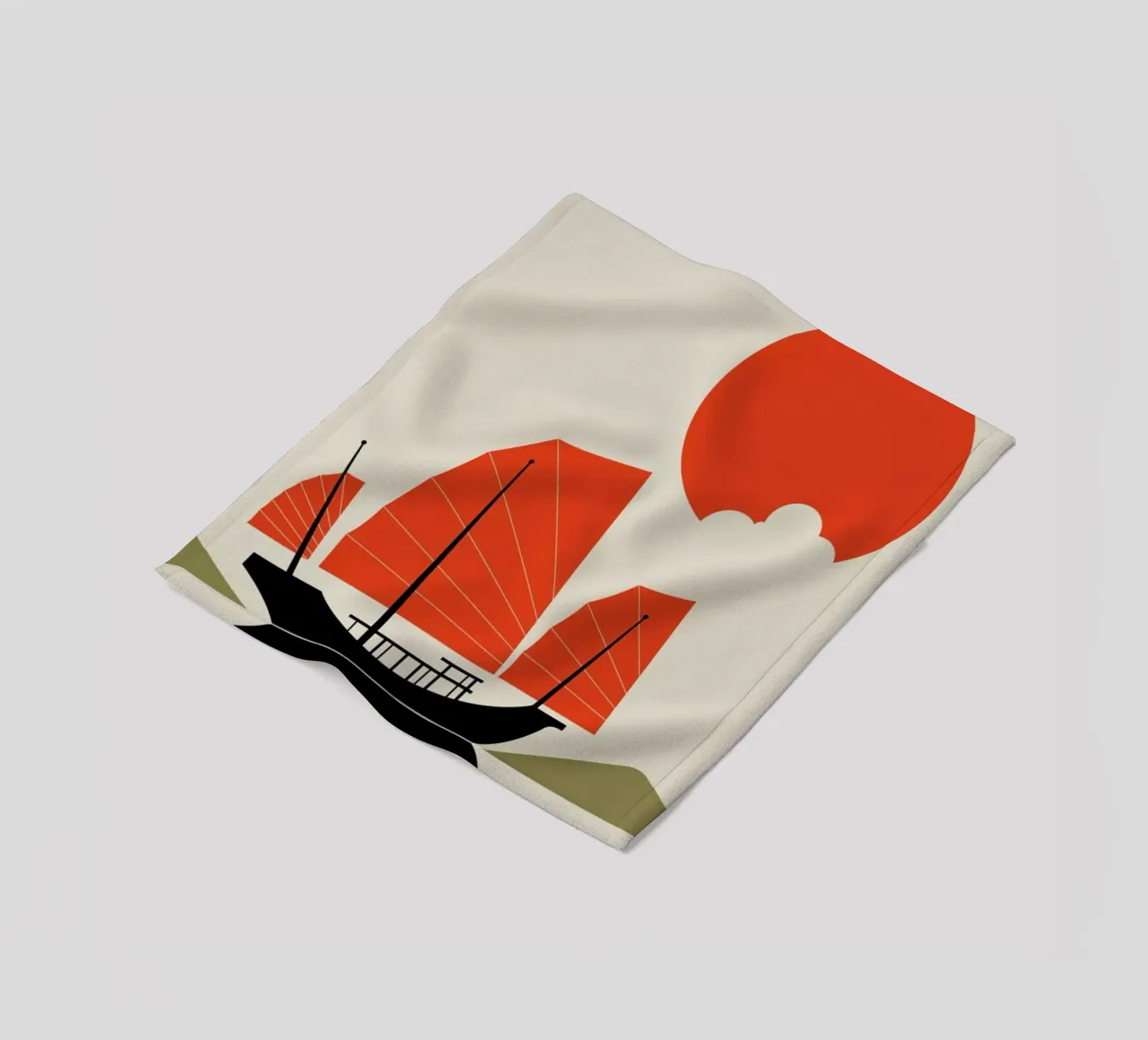 Hong Kong 78 coperta in pile da Bo Lundberg
