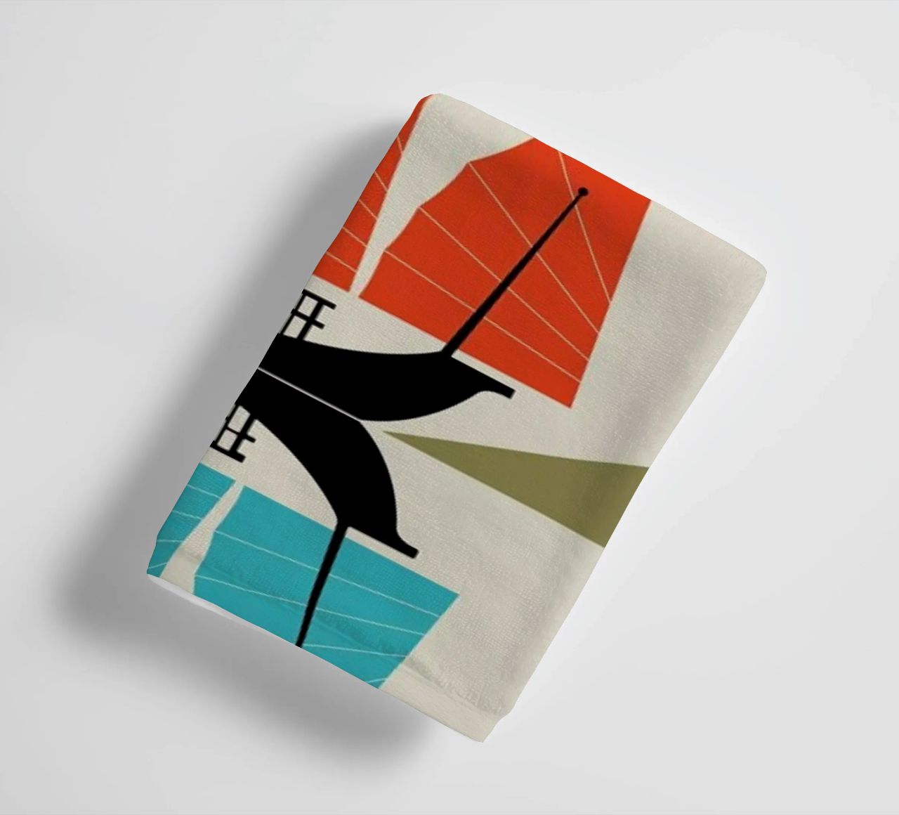 Hong Kong 78 towel by Bo Lundberg