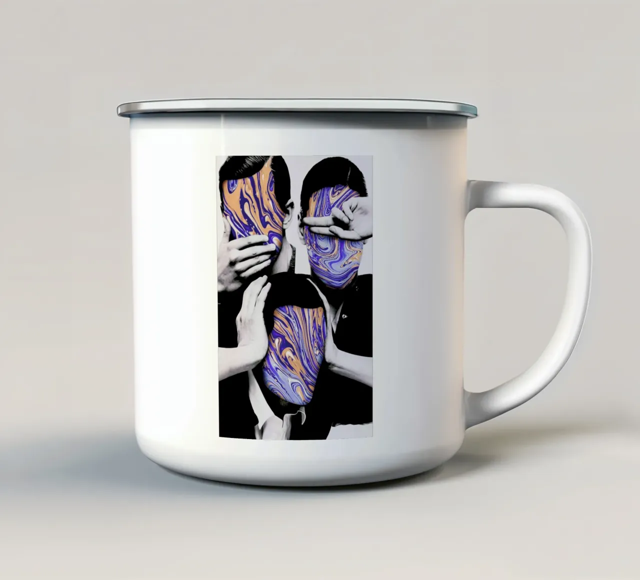 Marble Soul 04 tazza in smalto da Paste in Place
