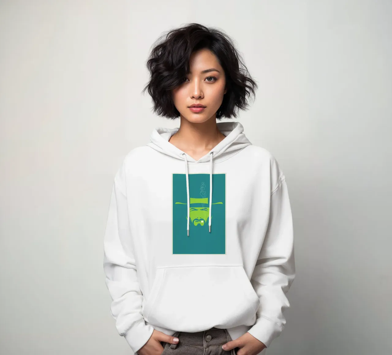 Clint felpa con cappuccio da Bruno Morphet