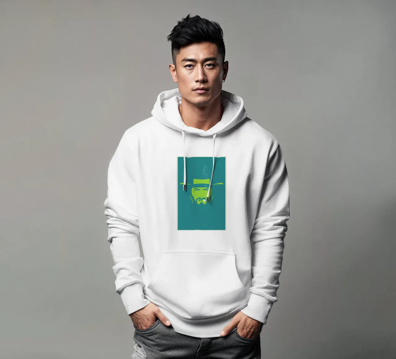 Clint felpa con cappuccio da Bruno Morphet