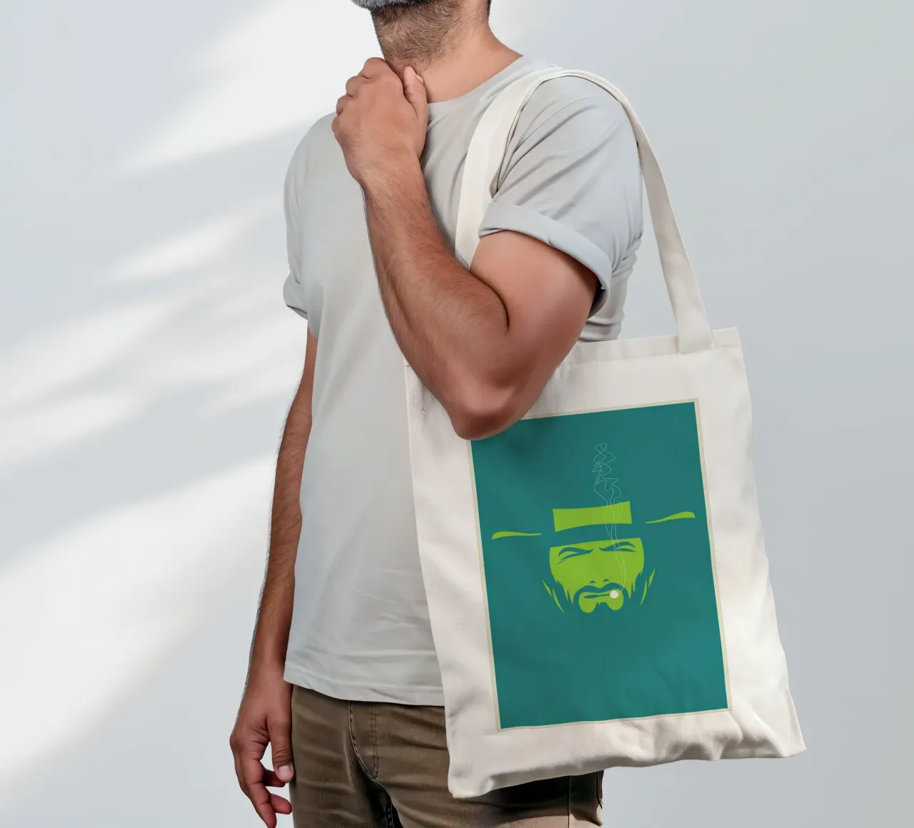 Clint borsa in juta da Bruno Morphet