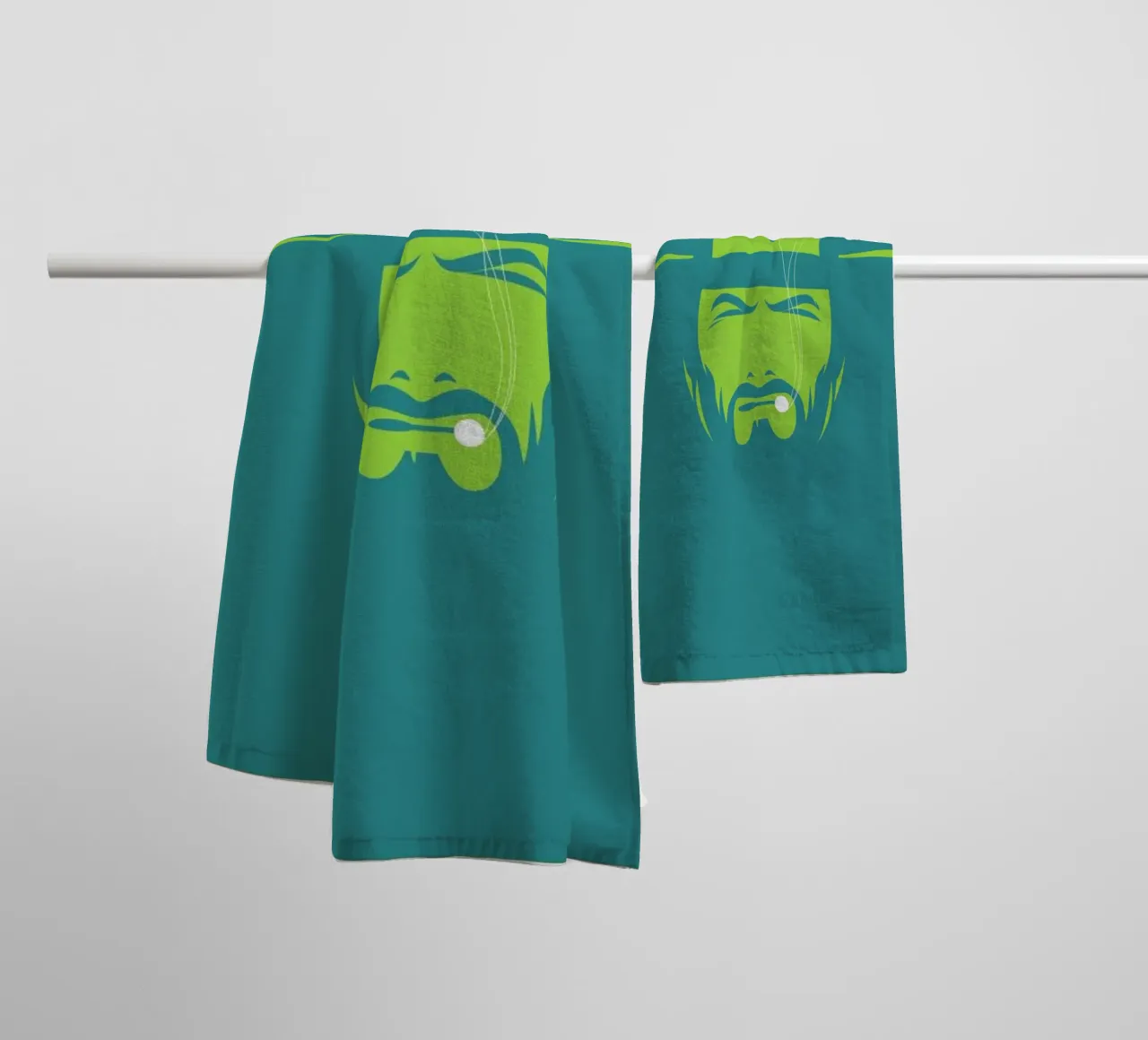 Clint asciugamano da bagno da Bruno Morphet