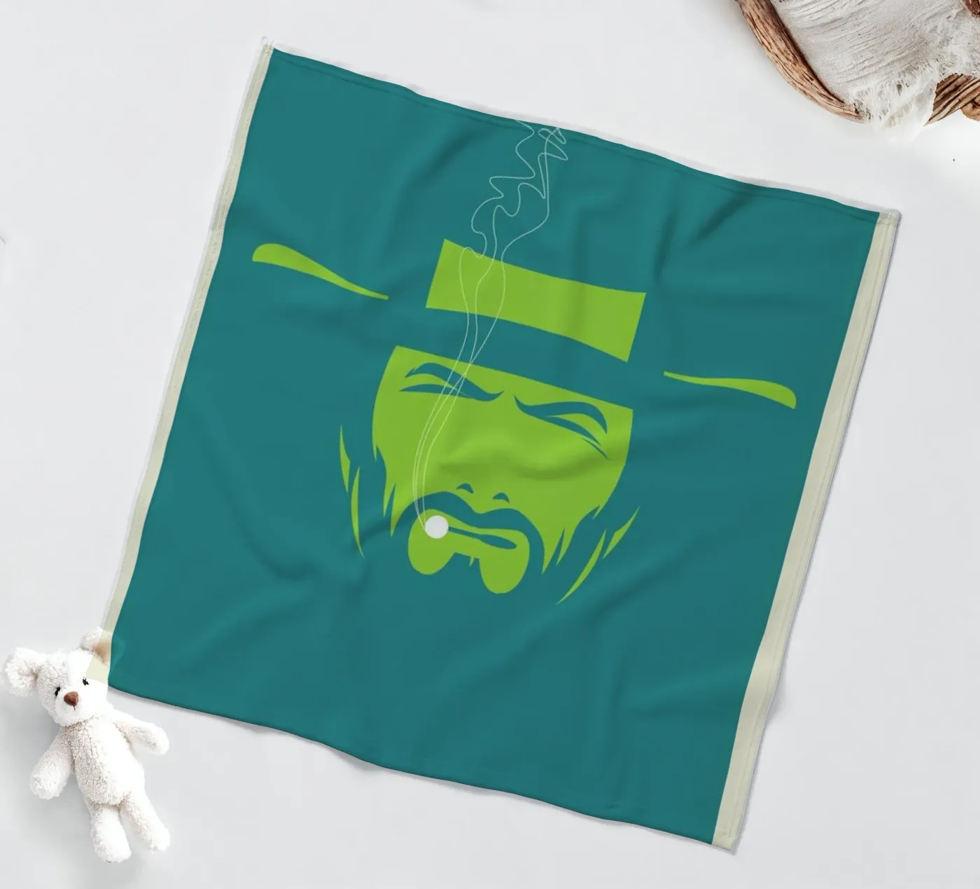 Clint fleece blanket by Bruno Morphet