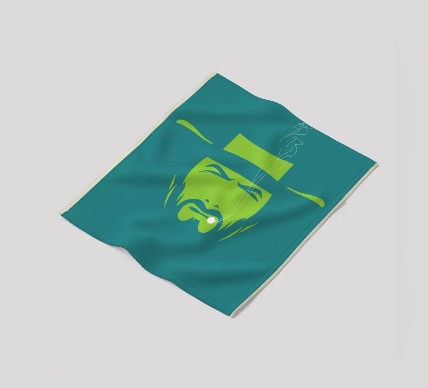 Clint fleece blanket by Bruno Morphet