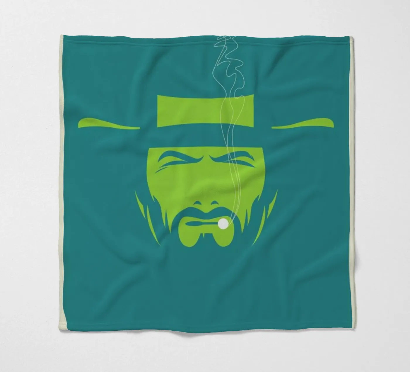 Clint fleece blanket by Bruno Morphet