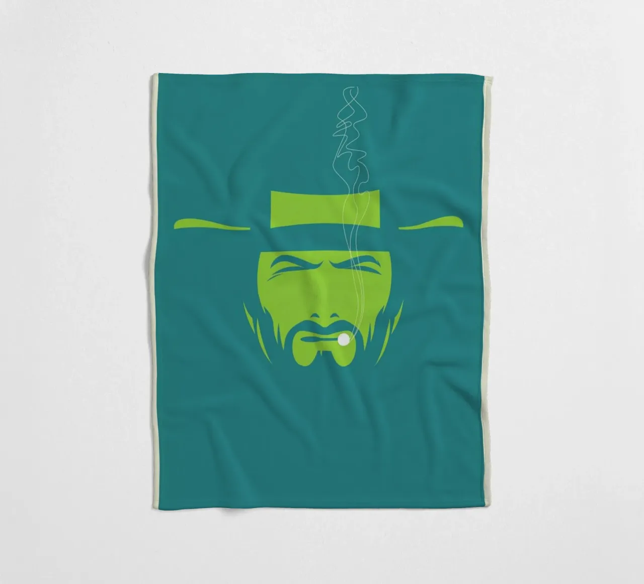 Clint fleece blanket by Bruno Morphet