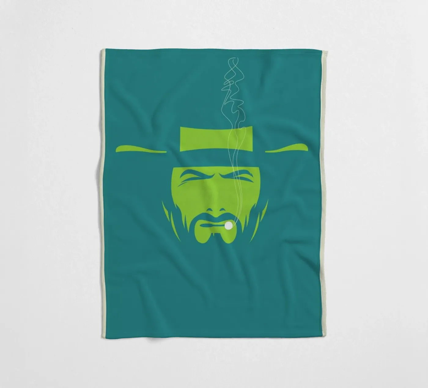 Clint fleece blanket by Bruno Morphet
