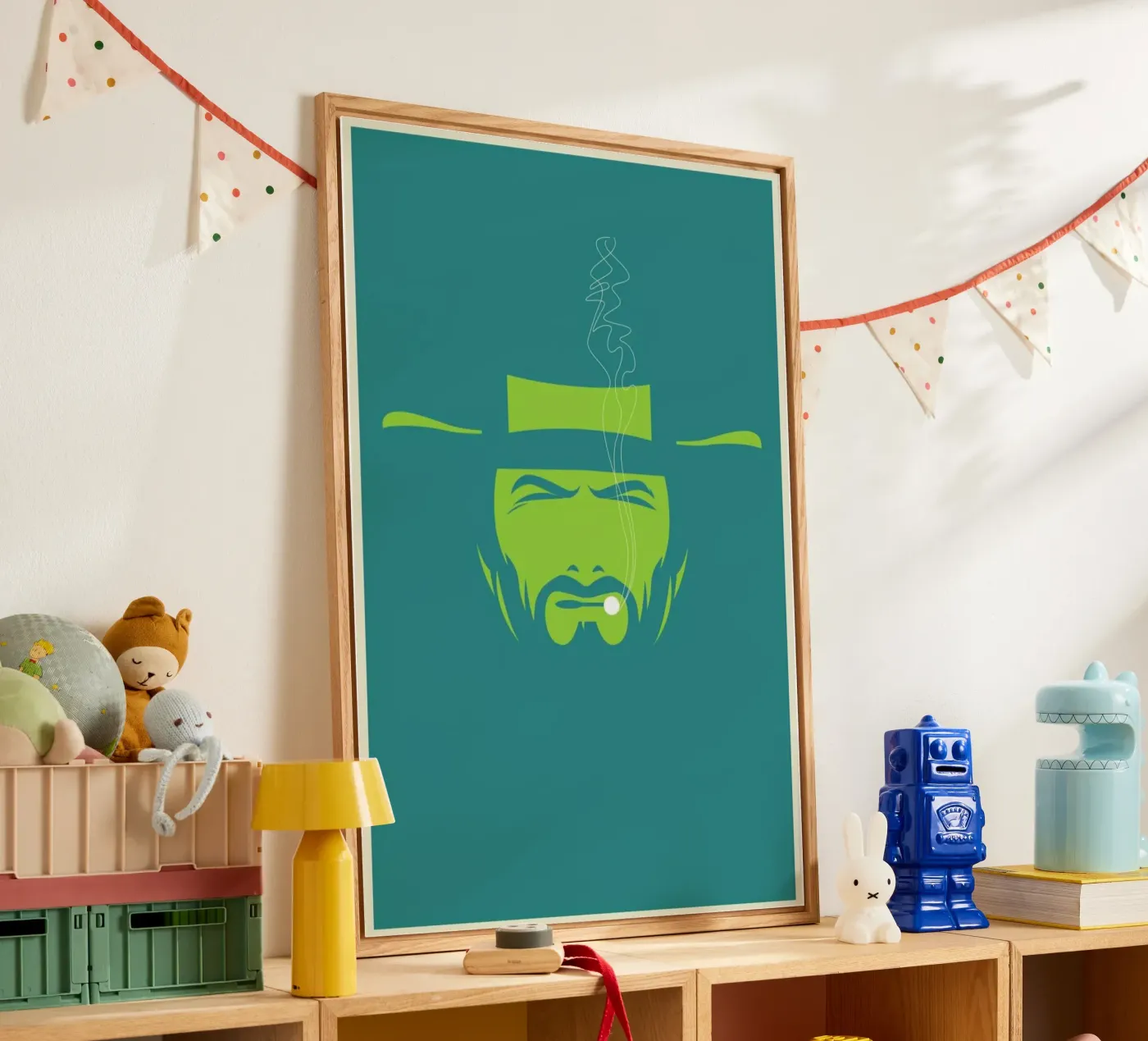 Clint Acryl-Glas von Bruno Morphet