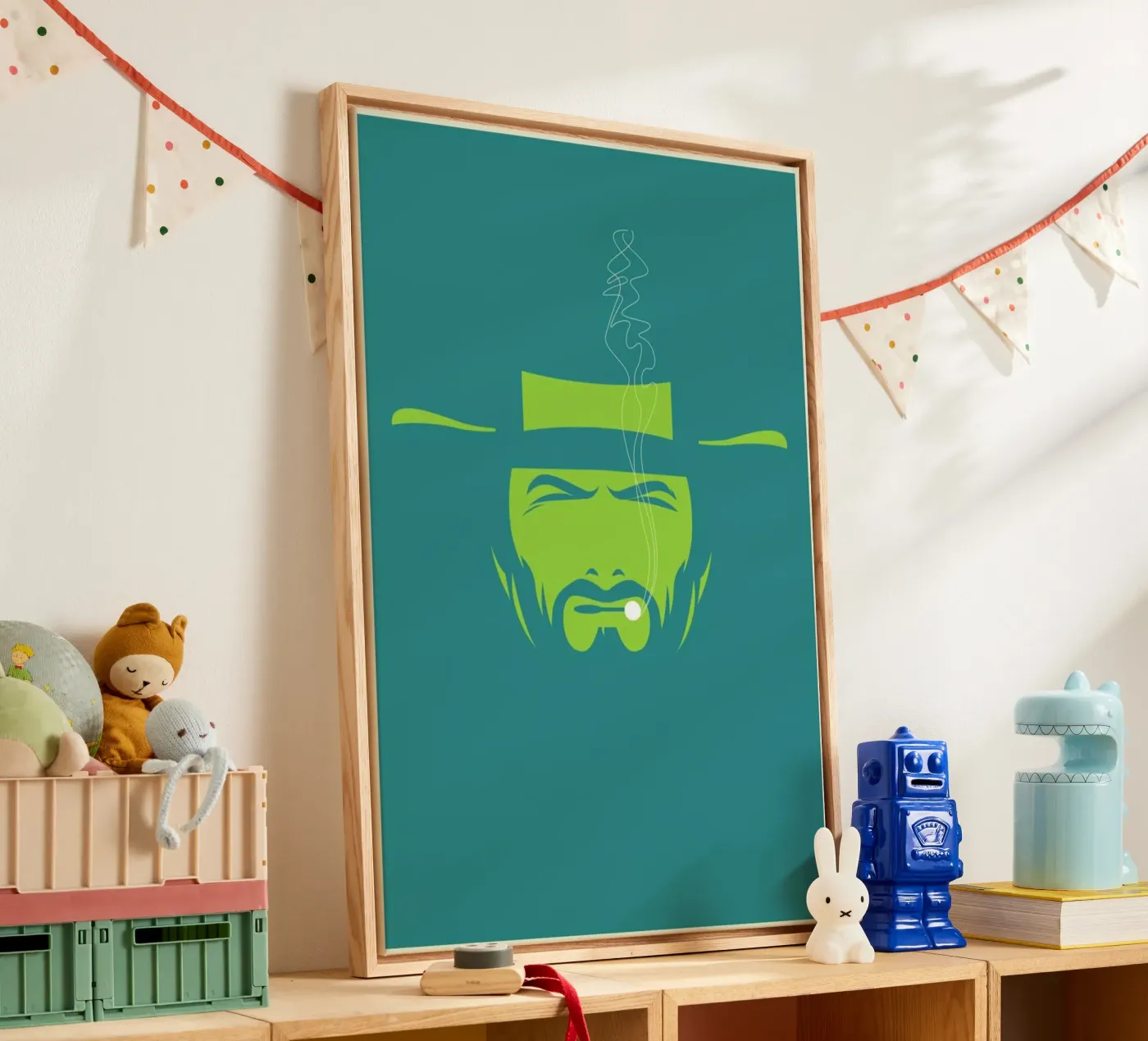 Clint canvas by Bruno Morphet