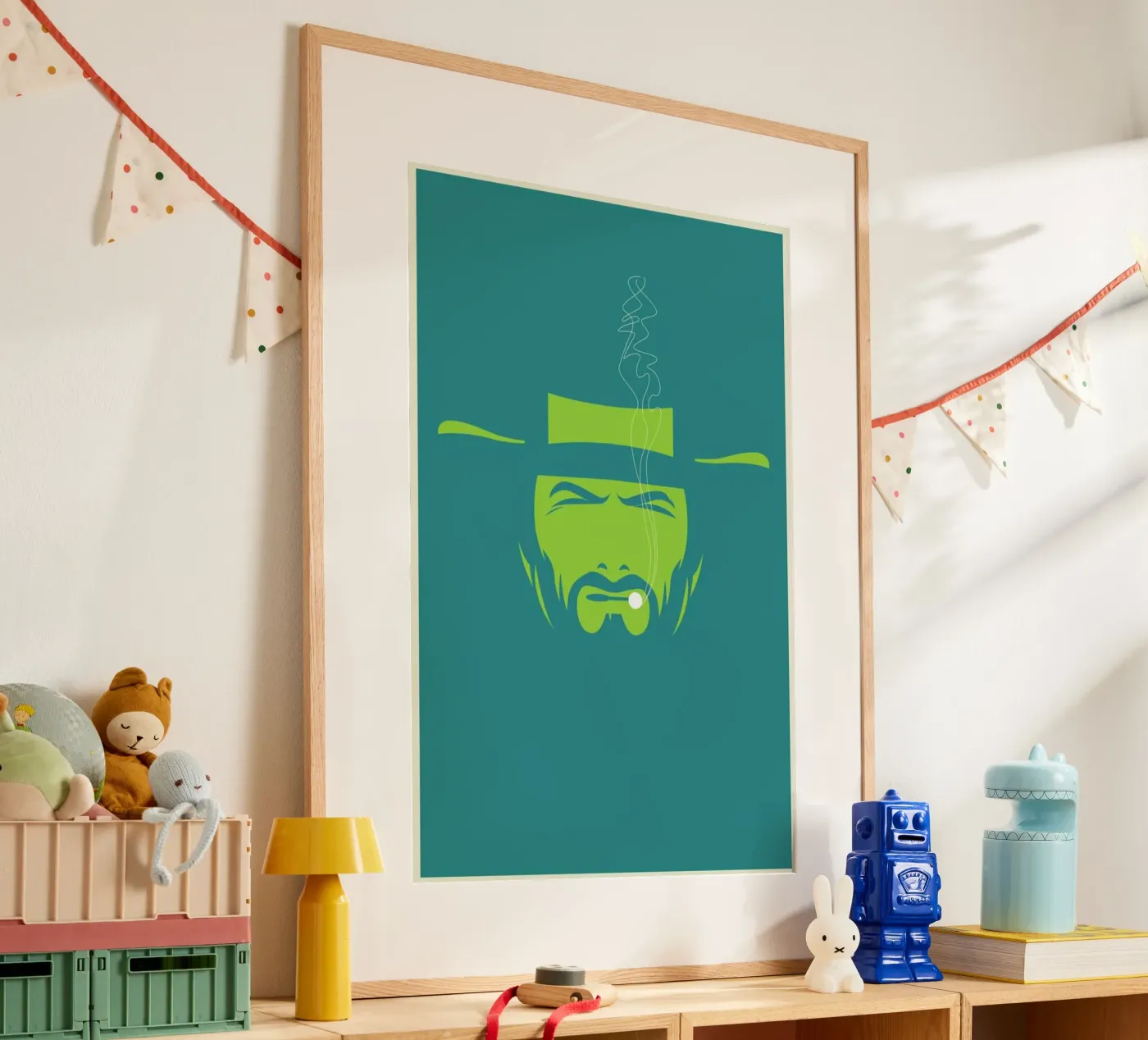 Clint poster van Bruno Morphet