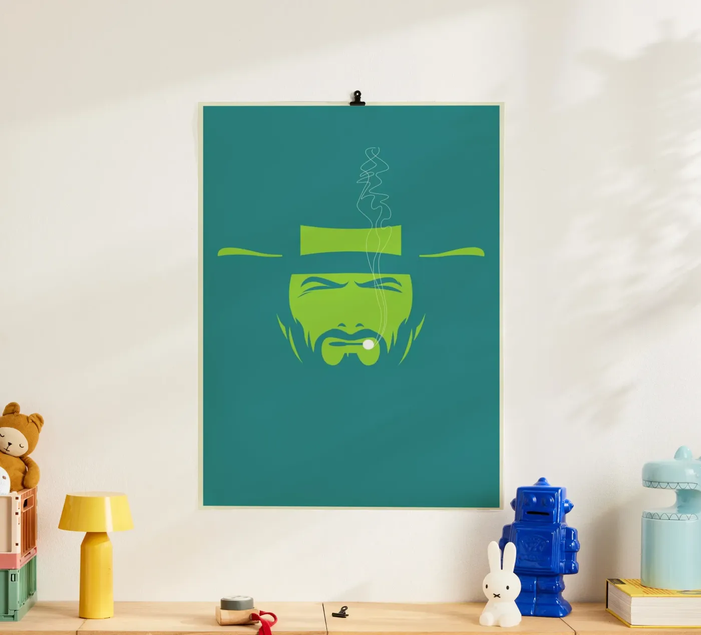 Clint poster van Bruno Morphet
