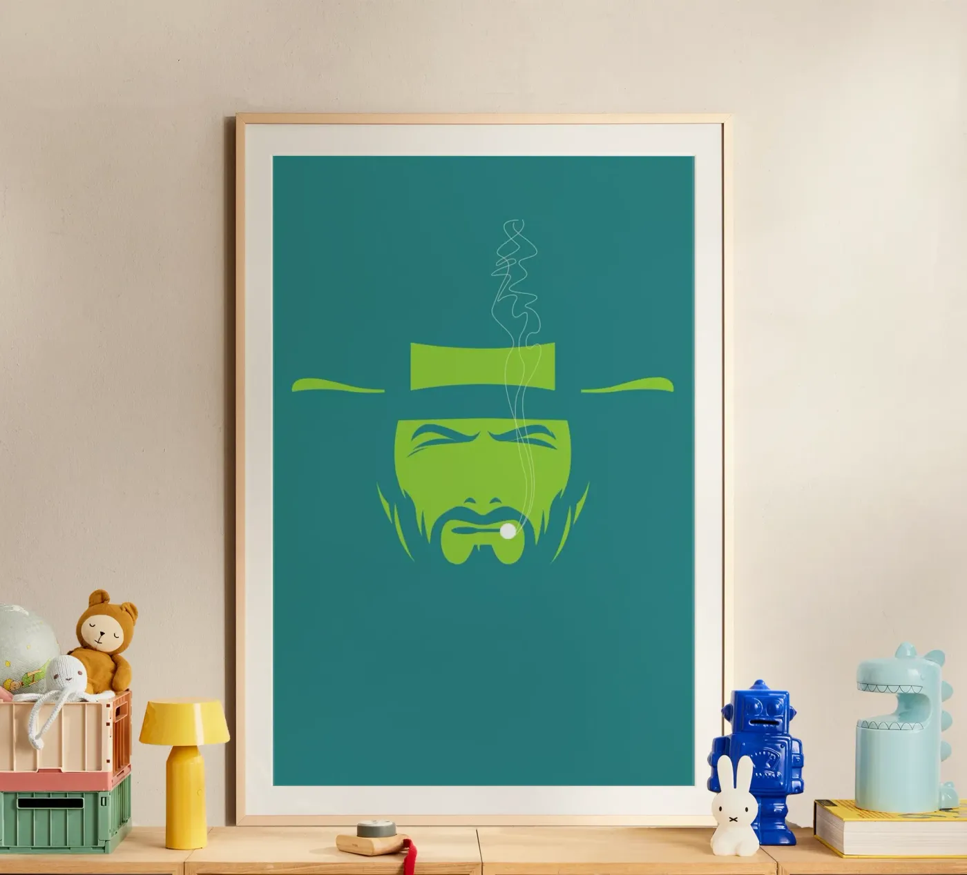 Clint poster van Bruno Morphet