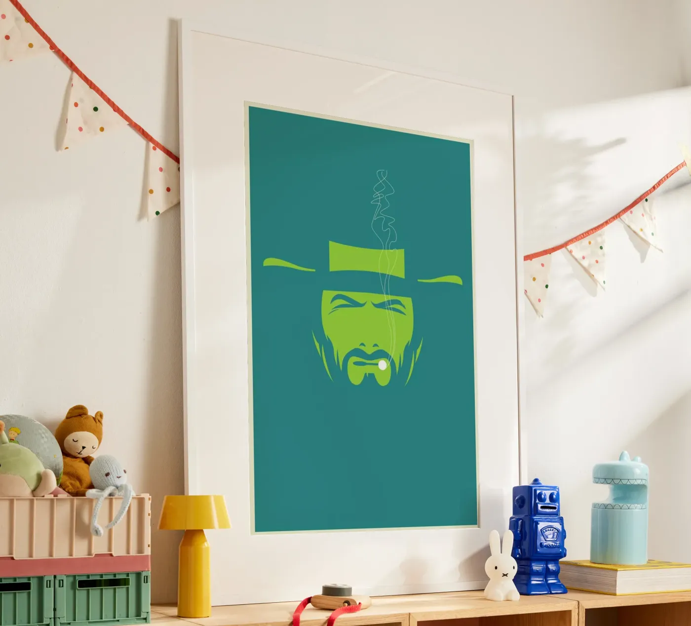 Clint poster van Bruno Morphet