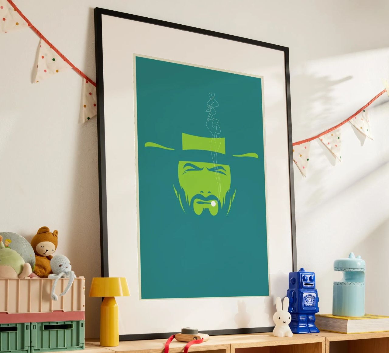 Clint poster de Bruno Morphet