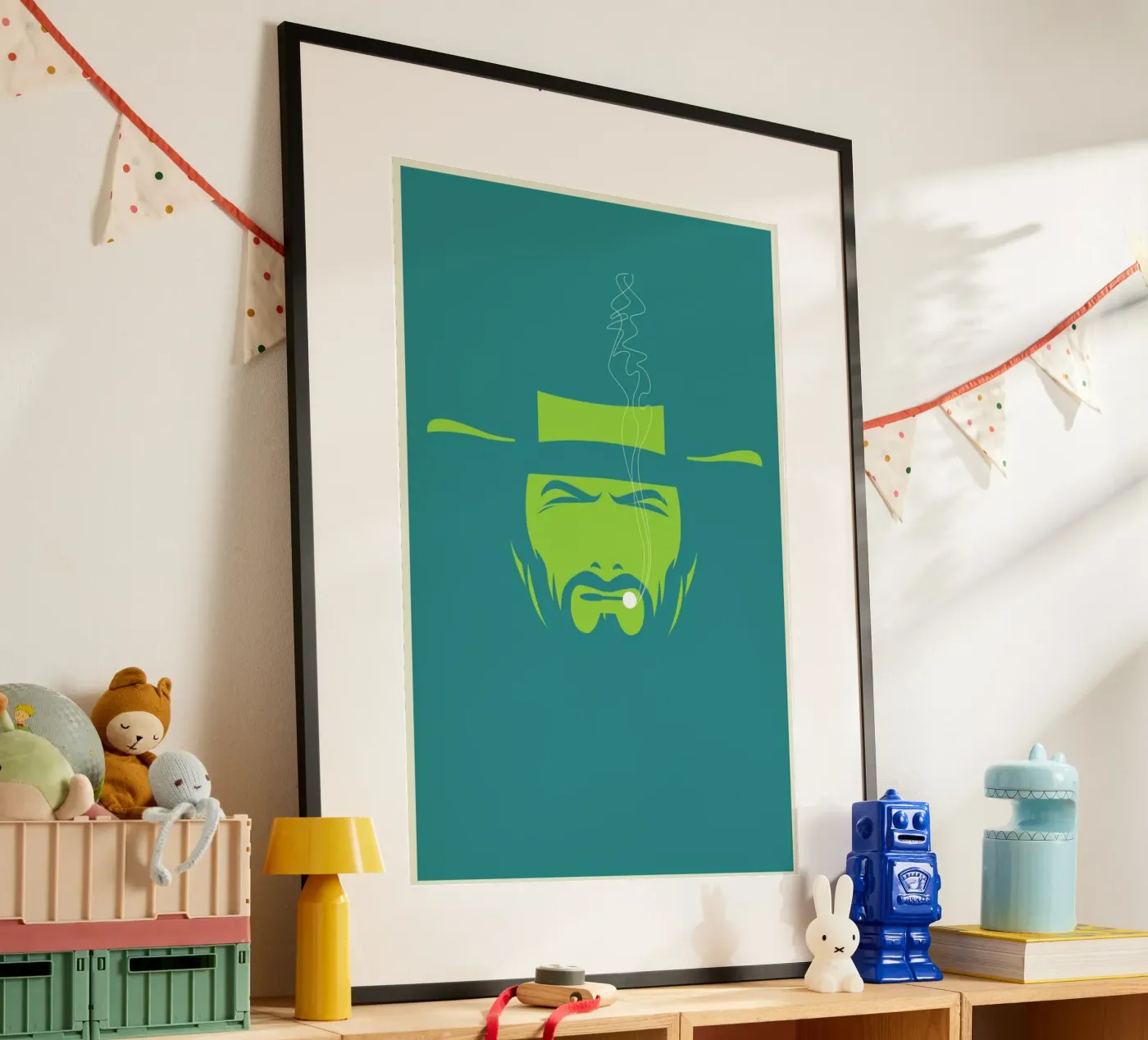 Clint poster van Bruno Morphet