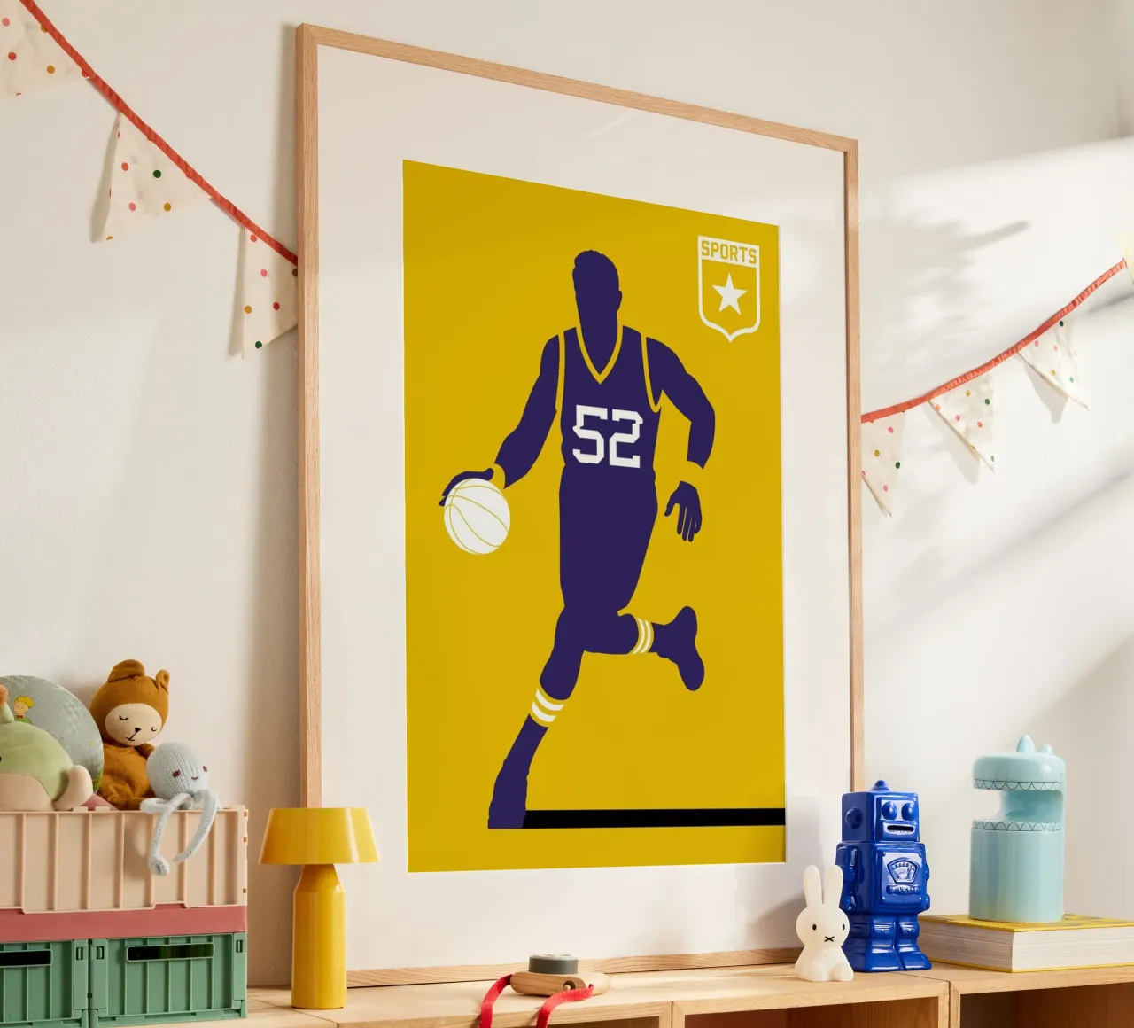 Basketball poster da Bo Lundberg