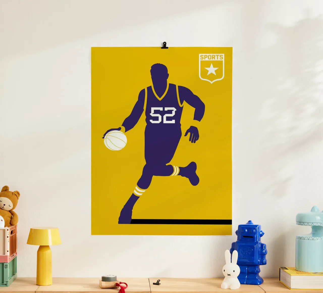 Basketball poster da Bo Lundberg