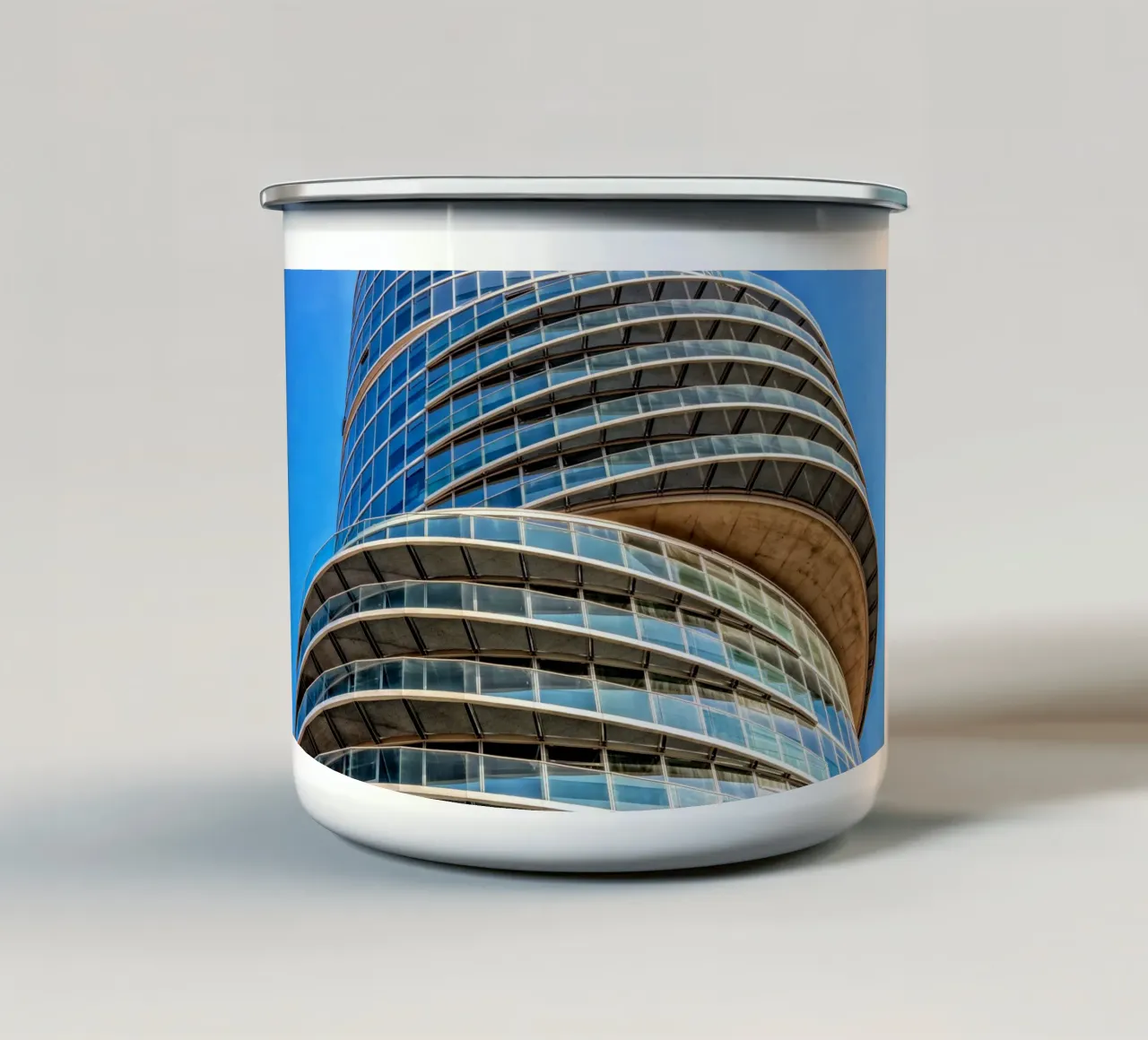 61 Città tazza in smalto da Bttn