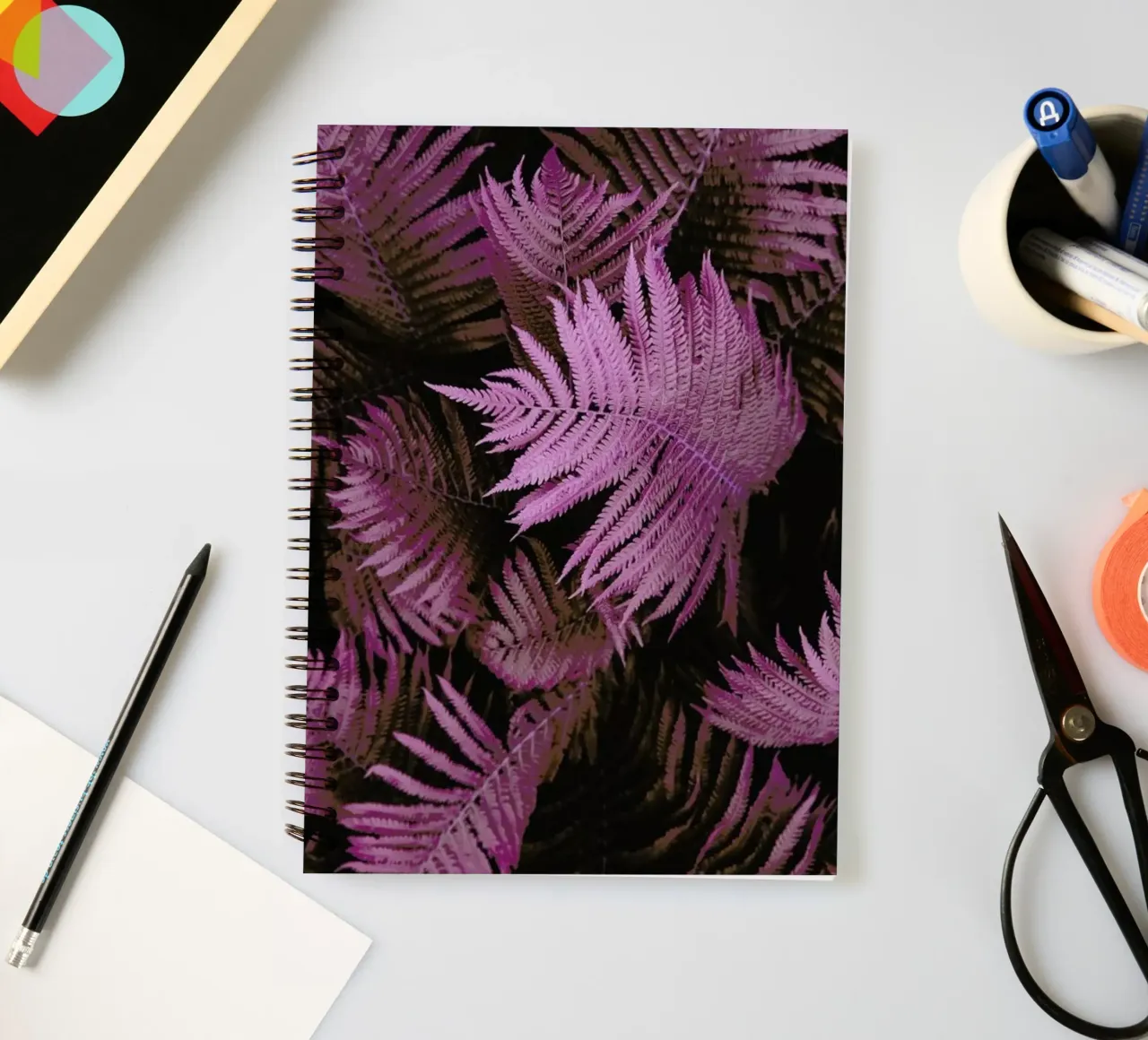 Farn 02 spiral notebook by Froilein Juno