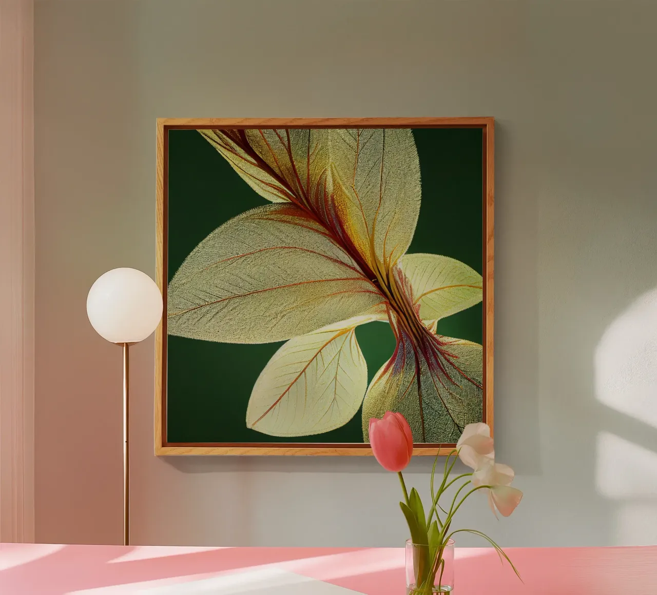 Macro Millingtonia Hortensis Fiore plexiglass da Bold Blooms