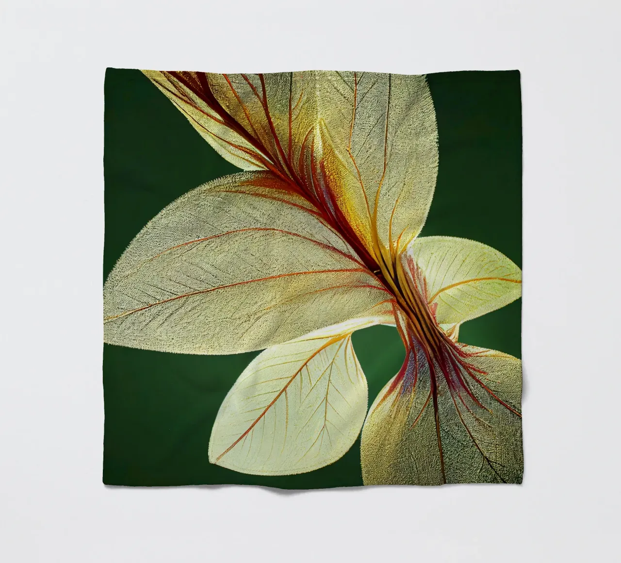 Macro Millingtonia Hortensis Fiore coperta in pile da Bold Blooms