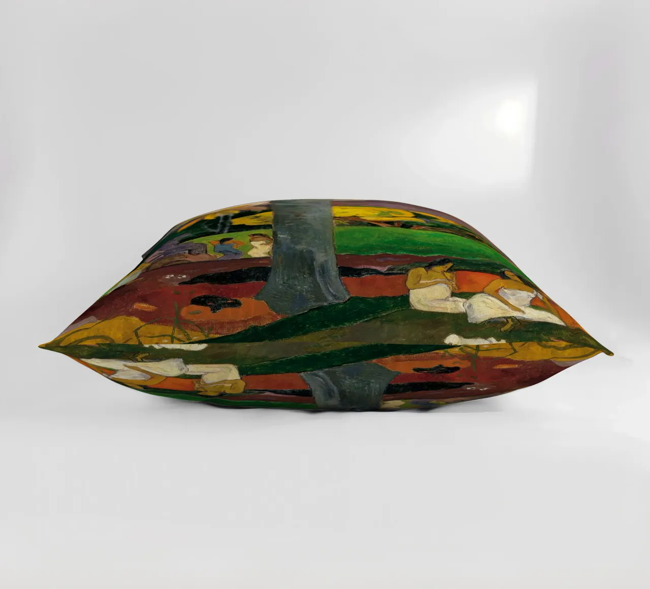 Paul Gauguin - Mata Mua decorative cushion by Timeless Artworks