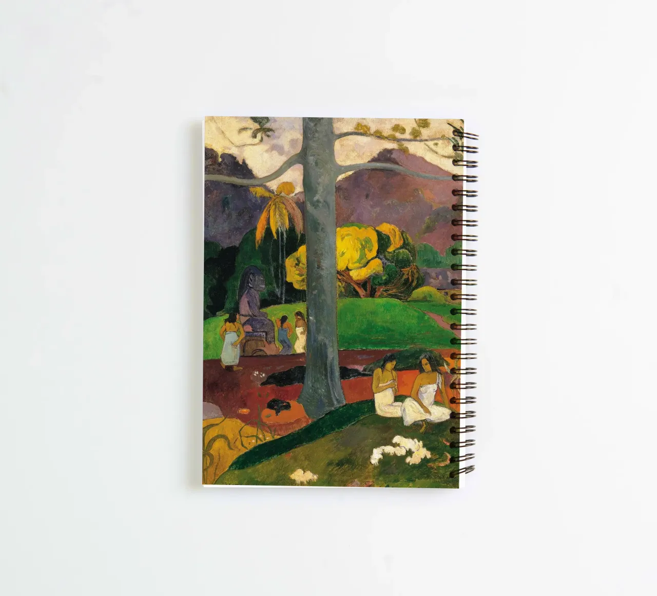 Paul Gauguin - Mata Mua spiral notebook by Timeless Artworks