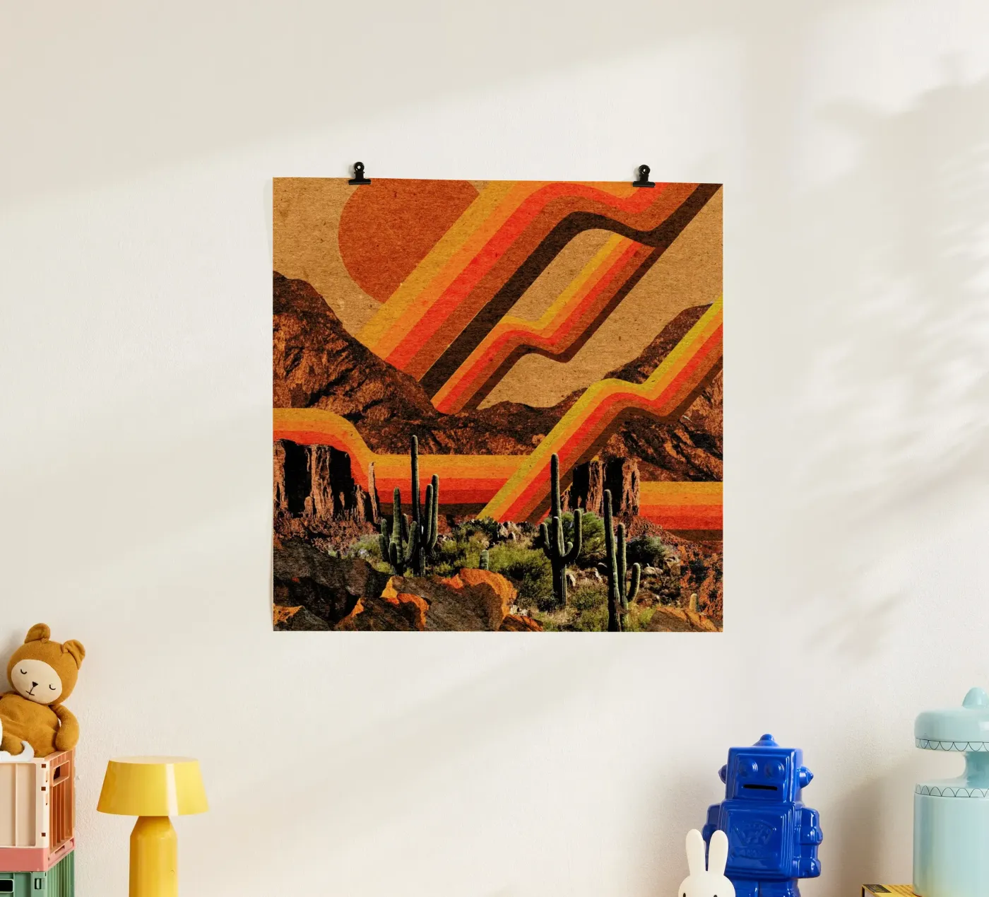 Desierto Solar poster da Kris Tate