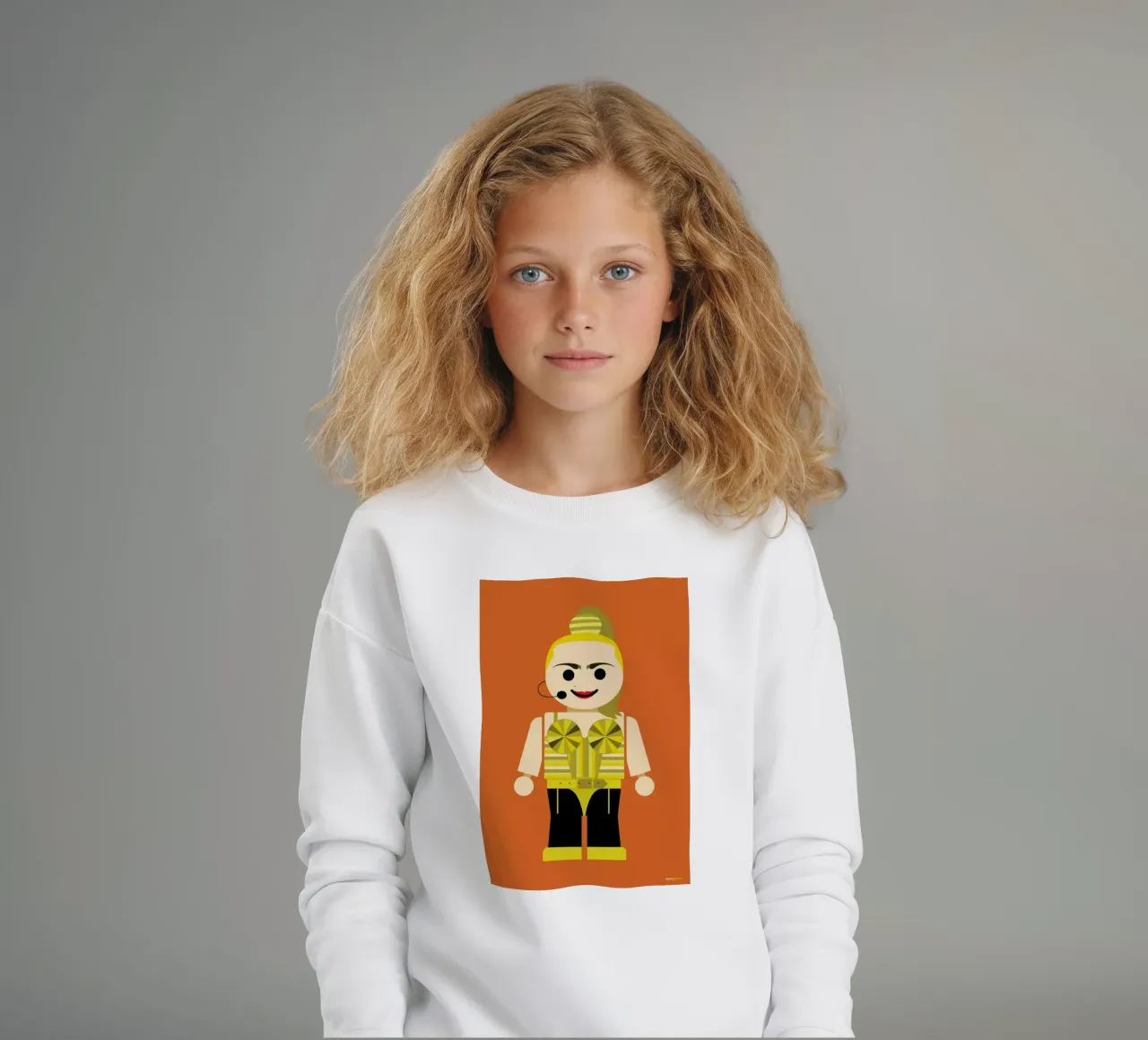 Madonna Toy felpa bambino da Rafa Gomes
