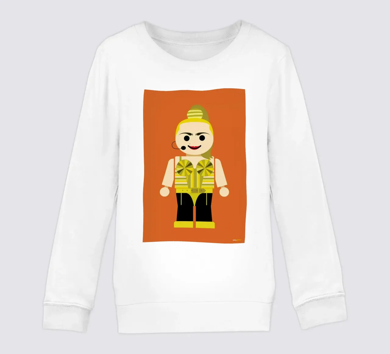 Madonna Toy felpa bambino da Rafa Gomes
