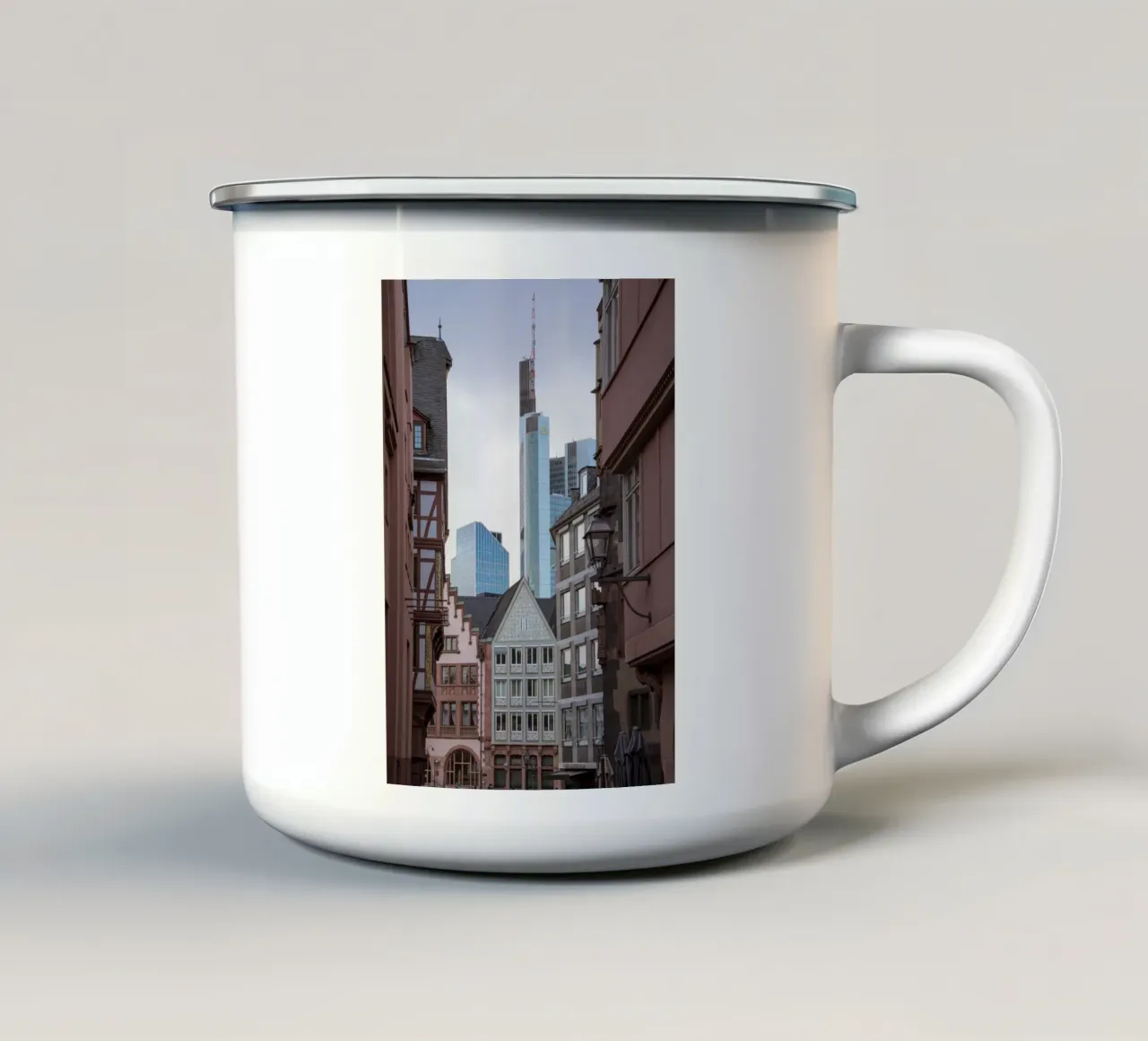 66 Città tazza in smalto da Bttn