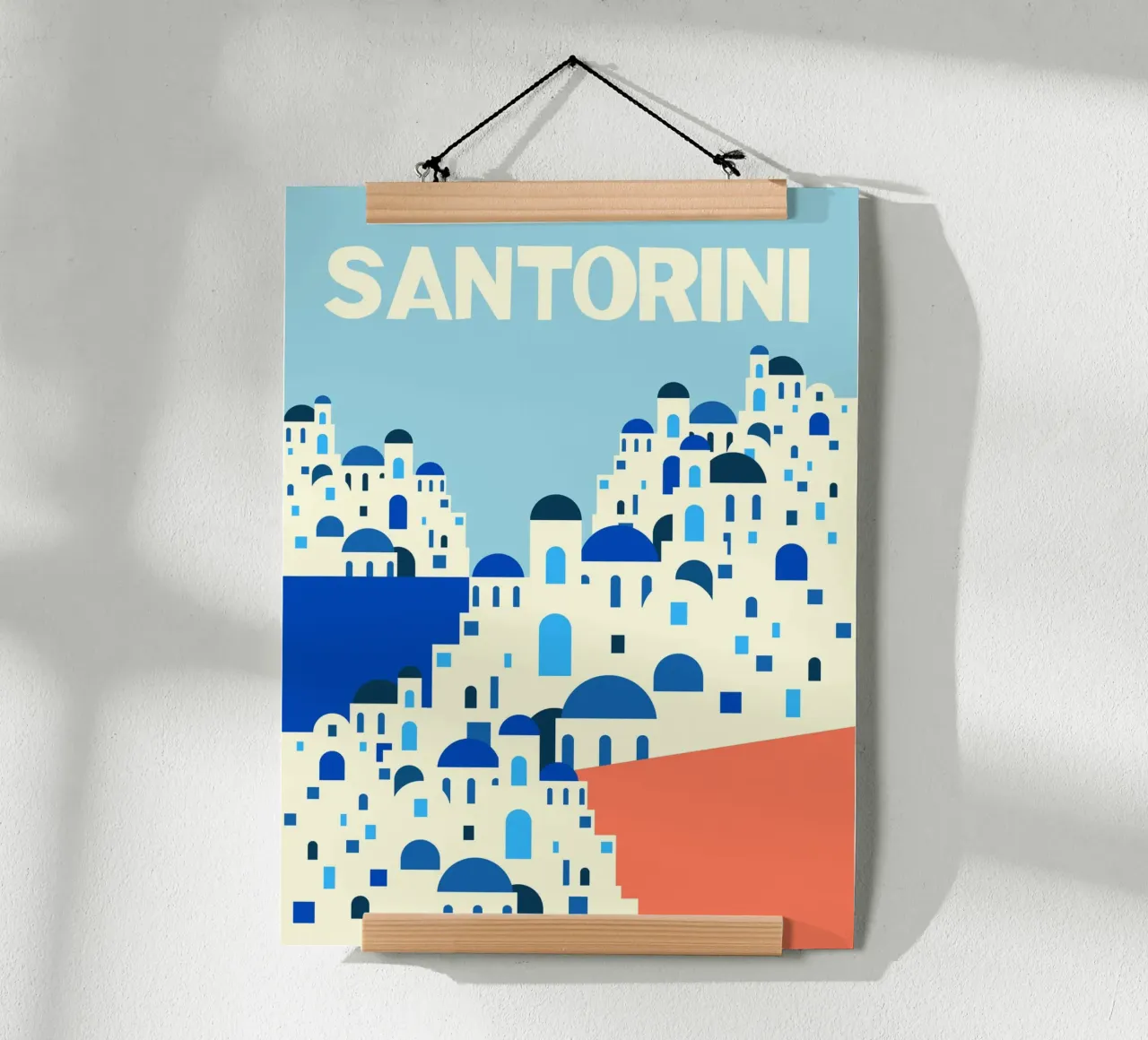 Santorini Summer carta hahnemühle da susanapaz