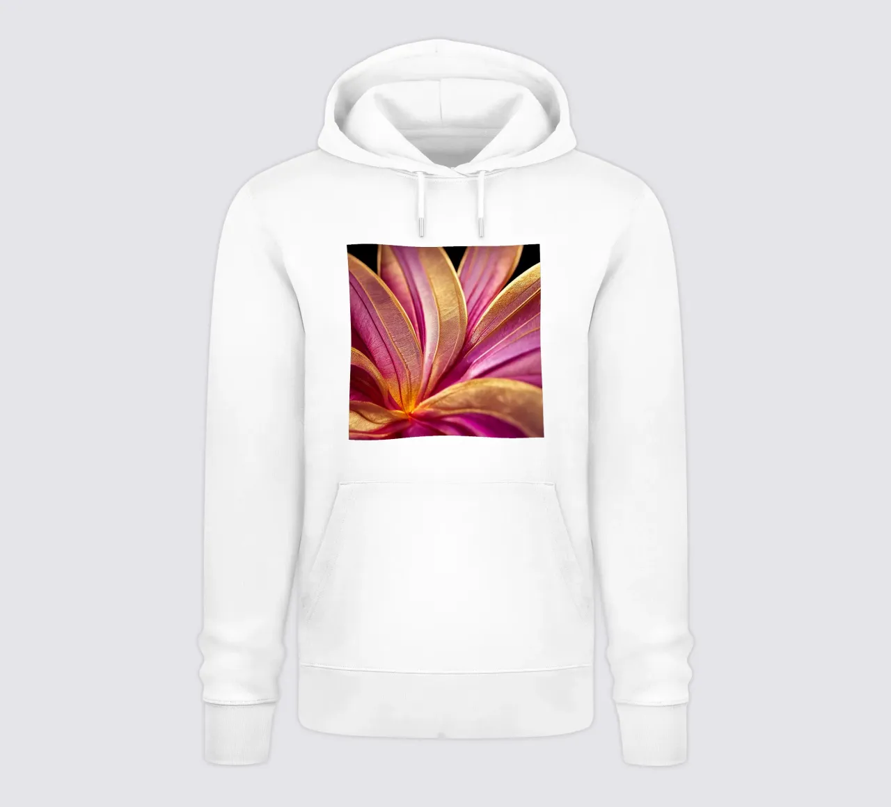 Macro fiore di Murraya felpa con cappuccio da Bold Blooms