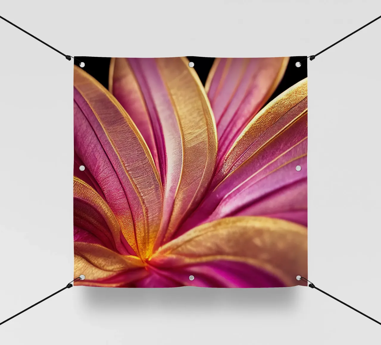 Macro fiore di Murraya telo in pvc da Bold Blooms