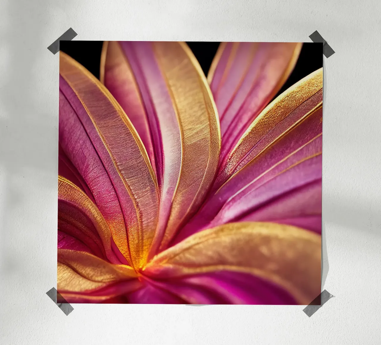 Makro Murraya Blume Poster von Bold Blooms